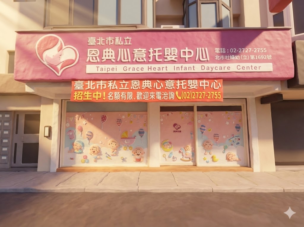 恩典心意托嬰中心 門面外觀